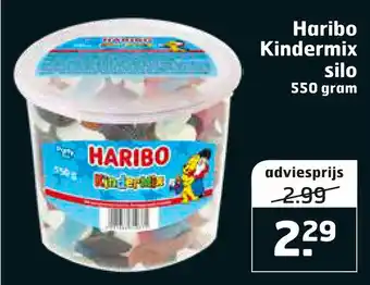 Trekpleister Haribo Kindermix silo aanbieding