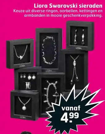 Trekpleister Liora Swarovski sieraden vanaf aanbieding