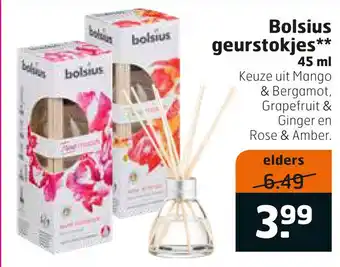 Trekpleister Bolsius geurstokjes aanbieding