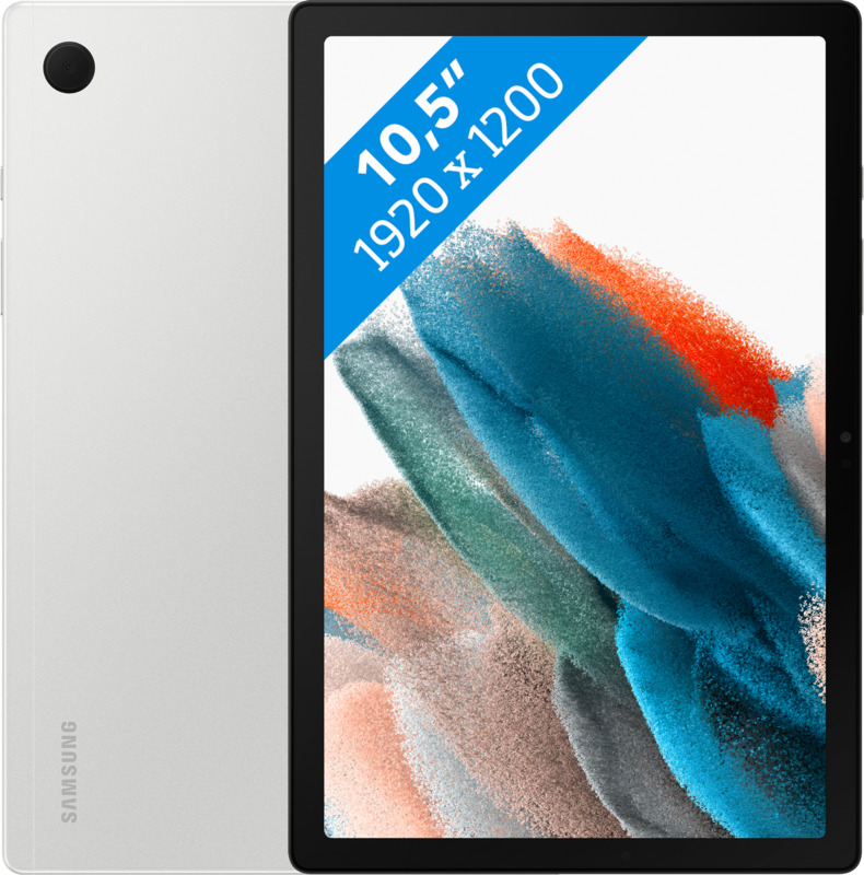 Coolblue Samsung galaxy tab a8 64gb wifi zilver aanbieding