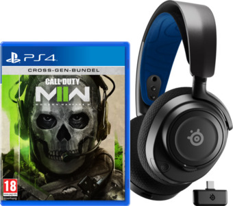 Coolblue Call of duty modern warfare ii ps4 + steelseries arctis nova 7p aanbieding