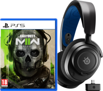 Coolblue Call of duty modern warfare ii ps5 + steelseries arctis nova 7p aanbieding