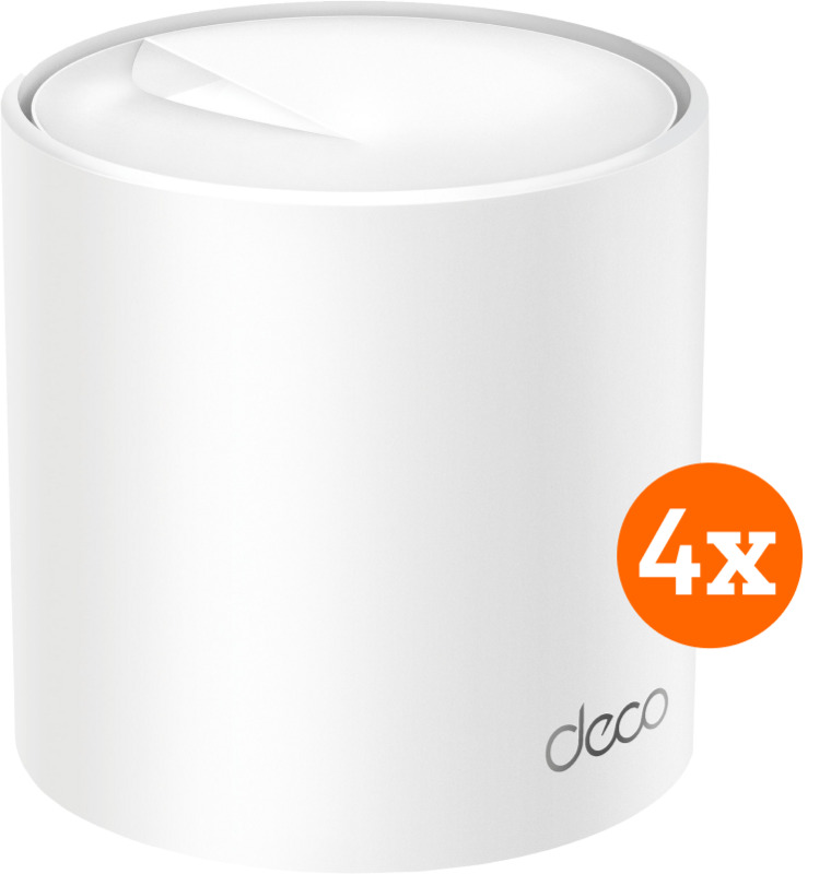 Coolblue Tp-link deco x50 mesh wifi 6 (4-pack) - 2022 aanbieding