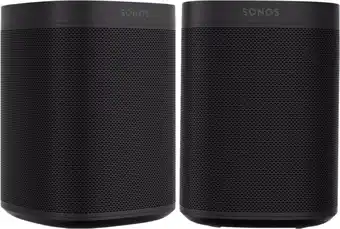 Coolblue Sonos one duo pack zwart aanbieding