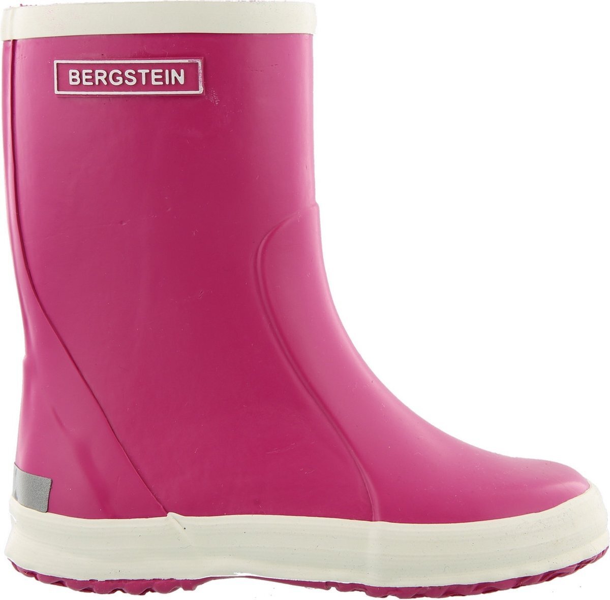 Bol.com Bergstein rainboot - regenlaarzen - unisex junior - fuxia - maat 33 aanbieding