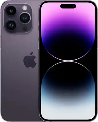 Coolblue Apple iphone 14 pro max 128gb paars aanbieding