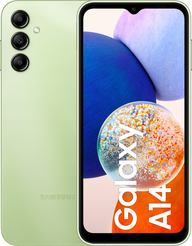 Coolblue Samsung galaxy a14 64gb groen 4g aanbieding