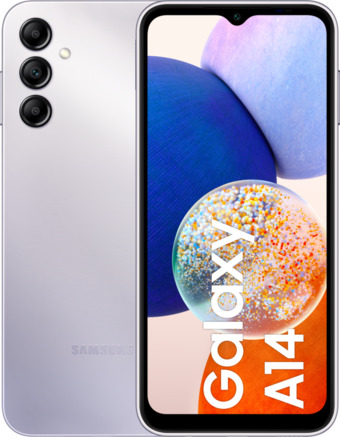 Coolblue Samsung galaxy a14 64gb zilver 4g aanbieding