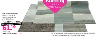 Leen Bakker Vloerkleed Casa aanbieding