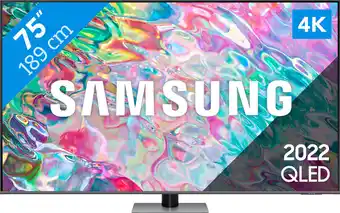 Coolblue Samsung qled 75q74b (2022) aanbieding