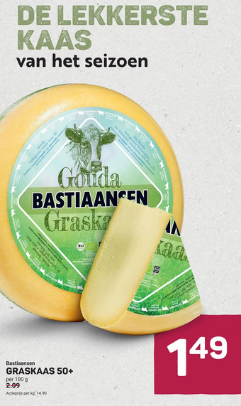 Ekoplaza Bastiaansen graskaas 50+ aanbieding