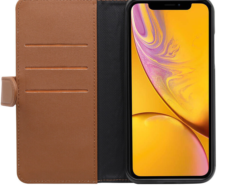 Coolblue Bluebuilt apple iphone xr 2-in-1 case leer bruin aanbieding