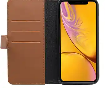 Coolblue Bluebuilt apple iphone xr 2-in-1 case leer bruin aanbieding