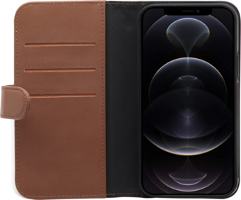 Coolblue Bluebuilt apple iphone 11 pro 2-in-1 case leer bruin aanbieding