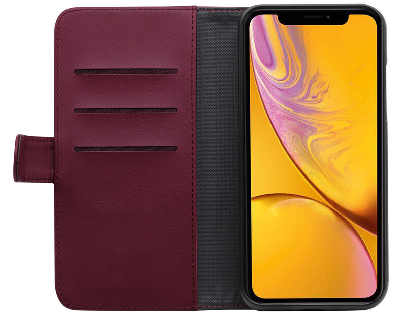 Coolblue Bluebuilt apple iphone xr 2-in-1 case leer rood aanbieding