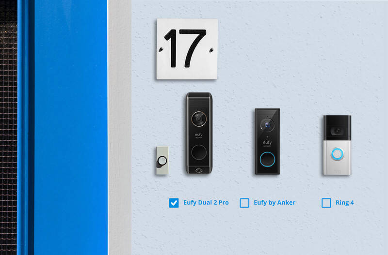 Eufy video doorbell dual 2 pro met homebase aanbieding bij Coolblue