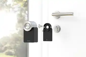 Coolblue Nuki smart lock 3.0 pro (black) + nuki keypad 2.0 aanbieding