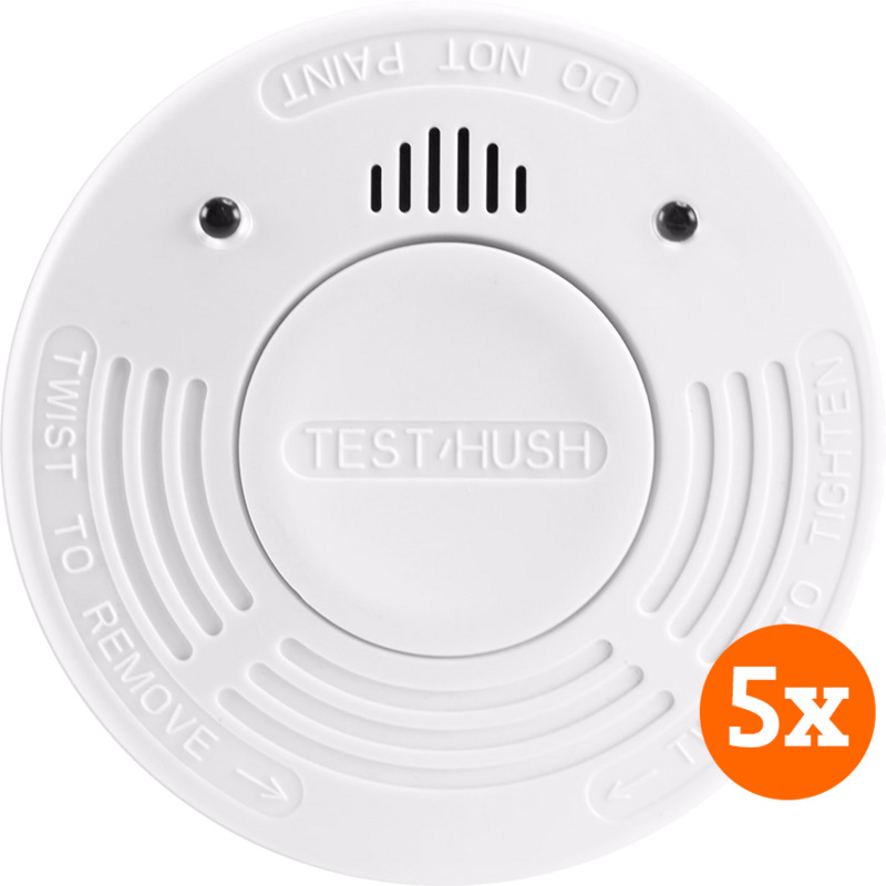Coolblue Alecto sa-110 (10 jaar) 5-pack aanbieding