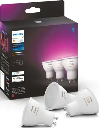 Coolblue Philips hue white and color gu10 15-pack aanbieding