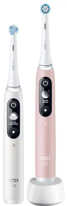 Coolblue Oral-b io series 6n duo pack wit + roze aanbieding