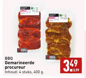 ALDI BBQ Gemarineerde procureur Inhoud: 4 stuks, 400 g. aanbieding