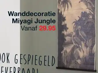 Budget Home Store Wanddecoratie Miyagi Jungle aanbieding