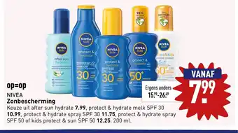 ALDI NIVEA Zonbescherming aanbieding