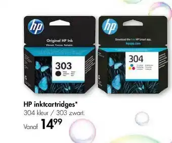 The Read Shop HP Inktcartridges 304 Kleur - 303 Zwart aanbieding