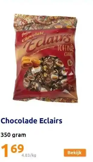 Action Chocolade eclairs aanbieding