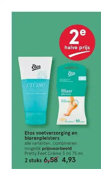 Etos Etos Voetverzorging En Blarenpleisters aanbieding