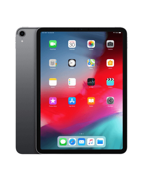 Refurbished.nl Ipad pro 11-inch 64gb wifi + 4g spacegrijs (2018) aanbieding