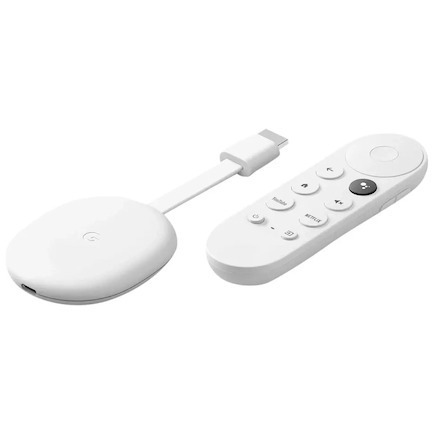 Expert Google chromecast met google tv hd wit aanbieding