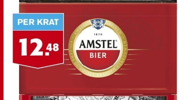 Hoogvliet Amstel 0.25-0.3 liter aanbieding