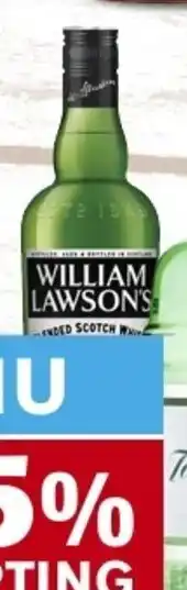 Hoogvliet William Lawson's whisky 0.7 - 1 liter aanbieding