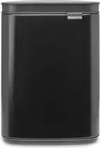 Bol.com Brabantia bo prullenbak - 4 l - matt black aanbieding