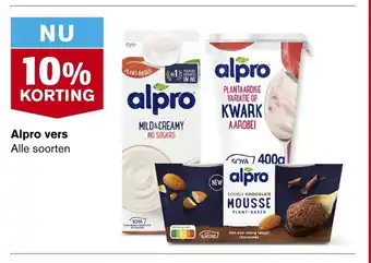 Hoogvliet Alpro vers aanbieding