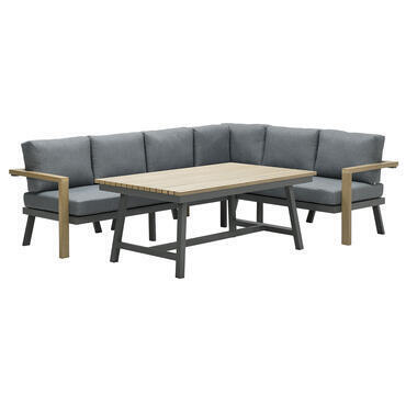 Leen Bakker Garden impressions samos lounge dining set - mystic grijs aanbieding