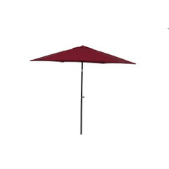 Praxis Central park tuinparasol sunny 2,9m rood aanbieding