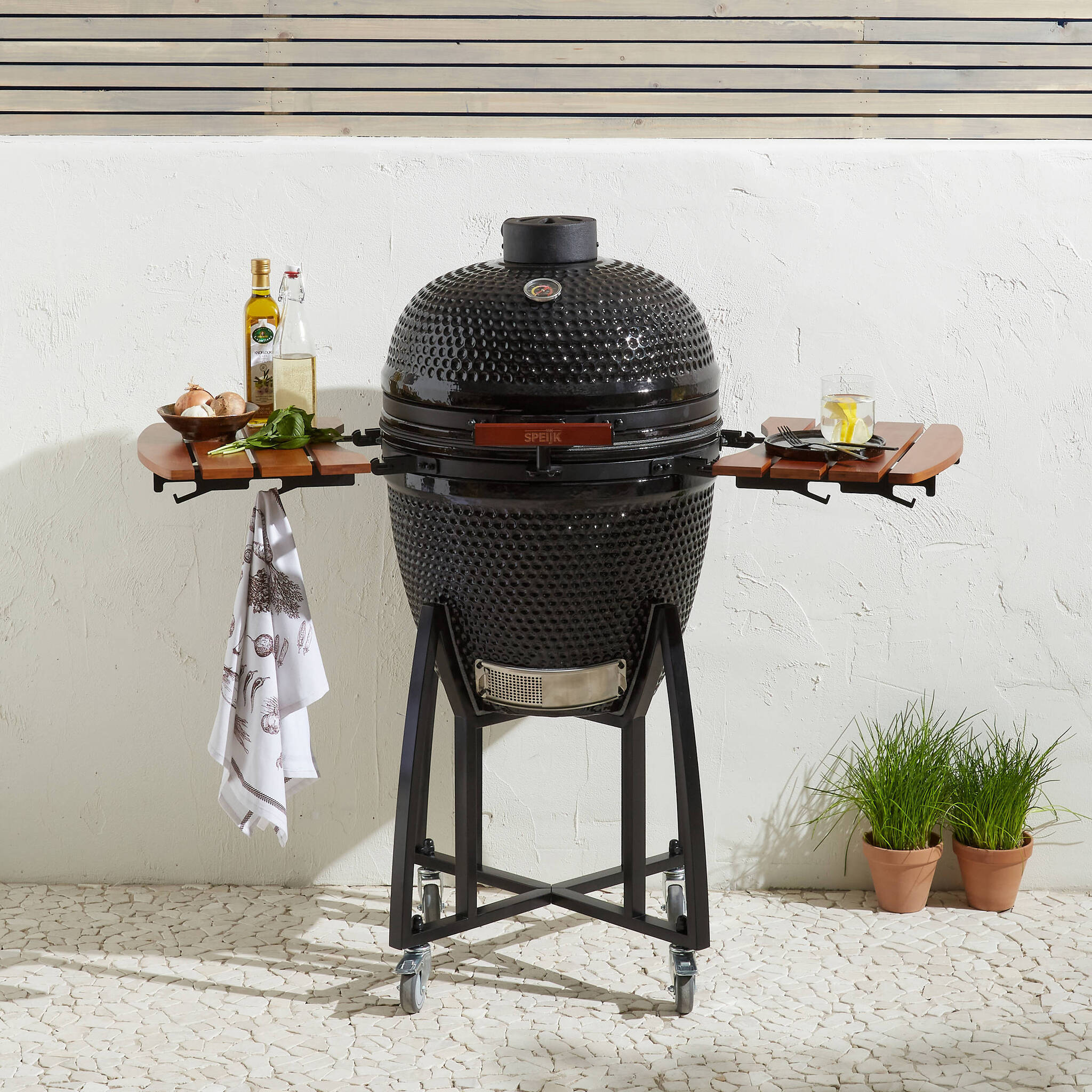 Van speijk kamado barbecue large aanbieding bij Wehkamp