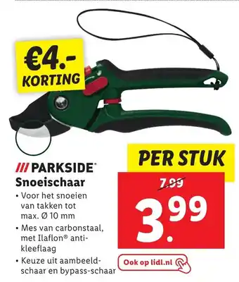 Lidl PARKSIDEⓇ Snoeischaar aanbieding