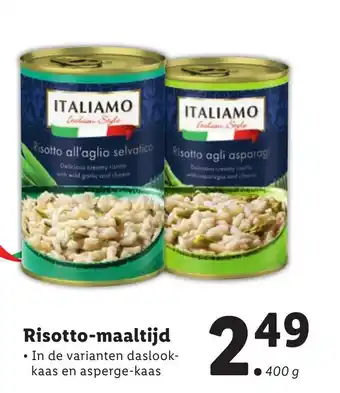 Lidl Risotto-maaltijd 400 g aanbieding