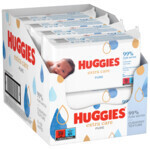 Plein.nl 8x huggies billendoekjes pure extra care sensitive 99% water aanbieding