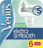 Bol.com Gillette venus sensitive extra glad scheermesjes vrouwen - 6 stuks aanbieding