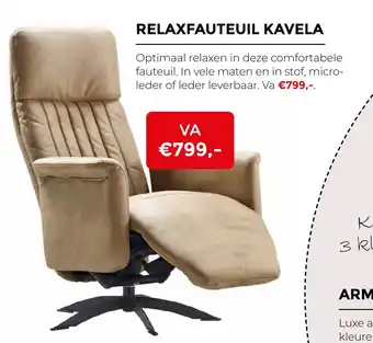 Tilders Meubelen Relaxfauteuil kavela aanbieding