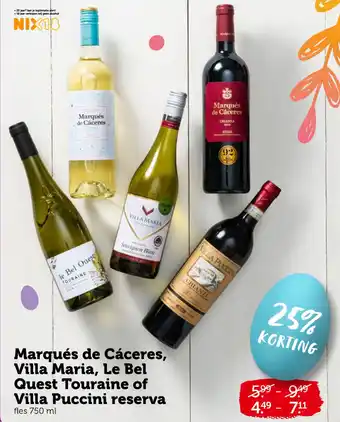 Coop Marqués de Cáceres 750ml aanbieding