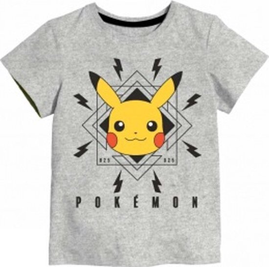 Bol.com Pokémon - t-shirt pokémon pikachu - jongens - maat 134/140 aanbieding