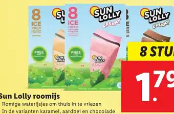 Lidl Sun Lolly roomijs aanbieding