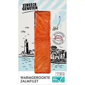 Albert Heijn Streeckgenoten warmgerookte zalmfilet uit urk aanbieding