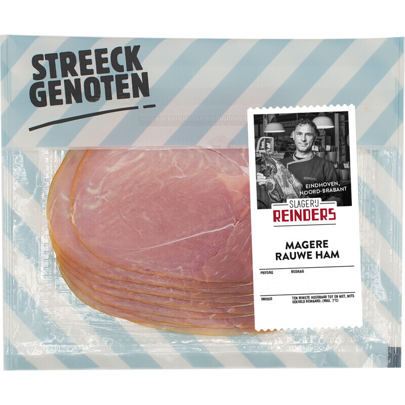 Albert Heijn Streeckgenoten magere rauwe ham aanbieding
