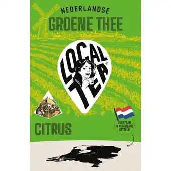 Albert Heijn Localtea nederlandse groene thee citrus aanbieding